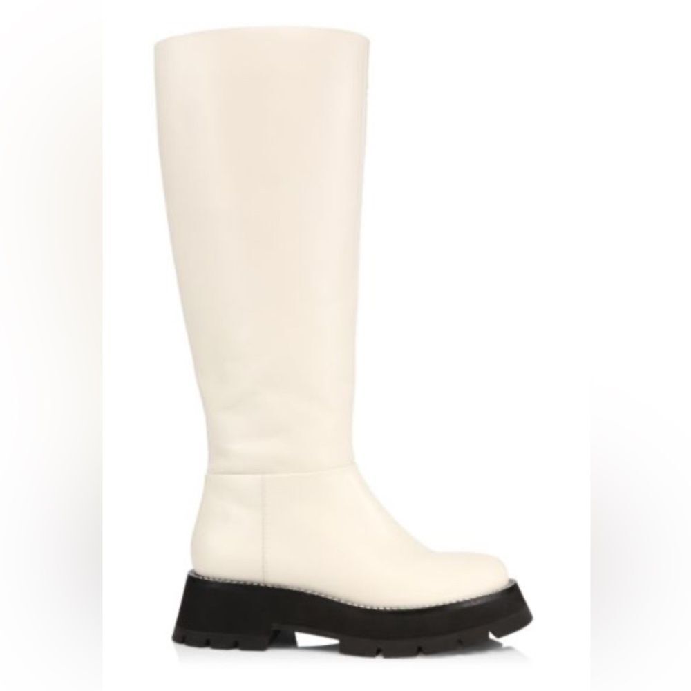 3.1 PHILLIP LIM Kate Lug-Sole Tube Boots size 38